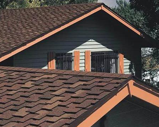 Монтаж двускатной мягкой кровли